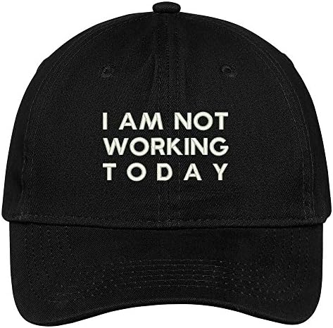 הלבשה אופנתית חנות עובדת היום רקומה כותנה מוברש מתכוונן כובע אבא הכובע