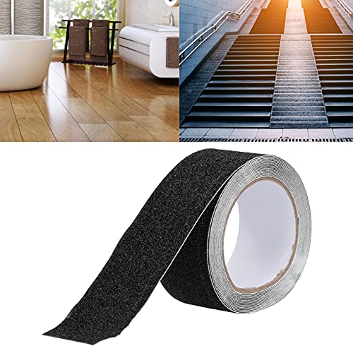 Slip שאינם קלטת, שימוש חזק דבקים ללא להחליק אחיזה הקלטת ללבוש עמידים הגנה UV 5 מטר על מדרגות תעשייתי(שחור)
