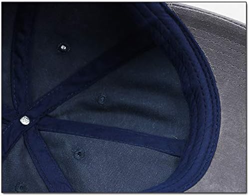 שטף ג ' ינס כובע בייסבול משובח צבוע כותנה פרופיל נמוך מתכוונן Ballcap יוניסקס מתכוונן מובנה אבא הכובע