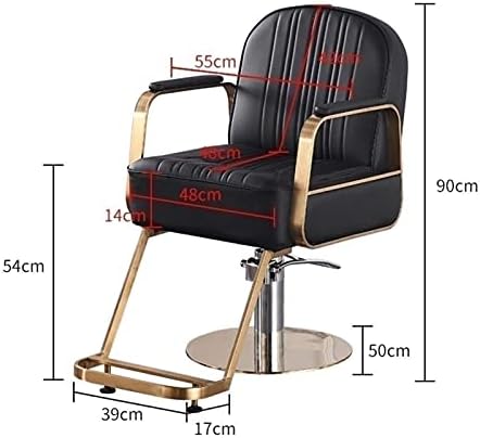 FMOGG הידראולי בסלון כורסה ספר כיסאות כבדים הכסא ההידראולי מספרה עיצוב הכסא הכסא מחצלת קעקוע כיסא סלון יופי ציוד הצבע
