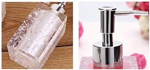 YLUU סבון מתקן בקבוק זכוכית השיש סבון במכשיר,לחיצה על קרם מתקן,קיבולת גדולה הרבה סגנונות זמינים עוז 6.7 7.4 עוז קרם