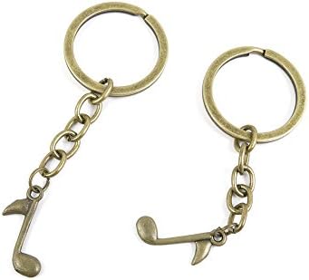 Keyrings מחזיקי מפתחות מחזיק מפתחות, שרשראות קטגוריה תכשיטים ממצאים אבזמים אבזמים אספקה P3DH0 מוסיקה תו מוסיקלי