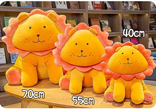 DJASM חמוד השמש פרח אריה צעצוע קטיפה מצוירת מפוחלצת בובת כרית כרית לילדים, מתנת יום הולדת (גודל : 70 סנטימטר)