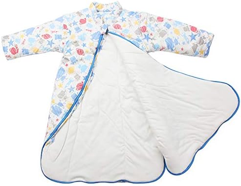 EsTong יוניסקס התינוק נשלף שרוולים Sleepsack קריקטורה לביש שמיכת כותנה הקן כותנות לילה בשק שינה