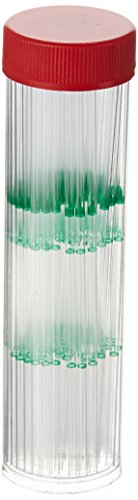 דראמונד מדעי 3-000-250-G החלפת זכוכית נימים עבור Microdispensers, ירוק, 50µL קיבולת (חבילה של 100)